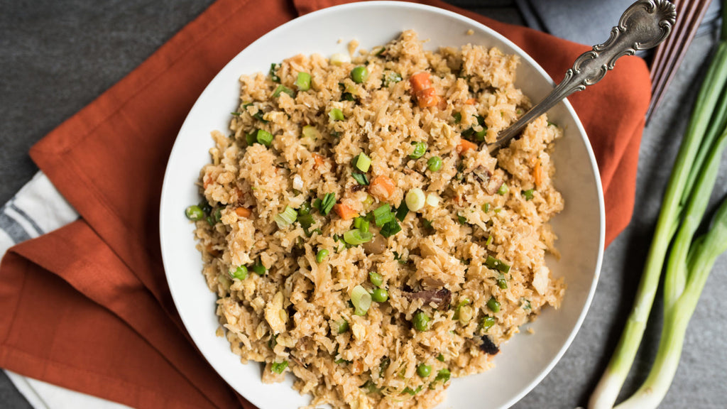 Savory 'Chinese Restaurant-Style' Cauliflower Fried Rice