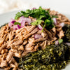Keto Pulled Pork with Creamed Spinach