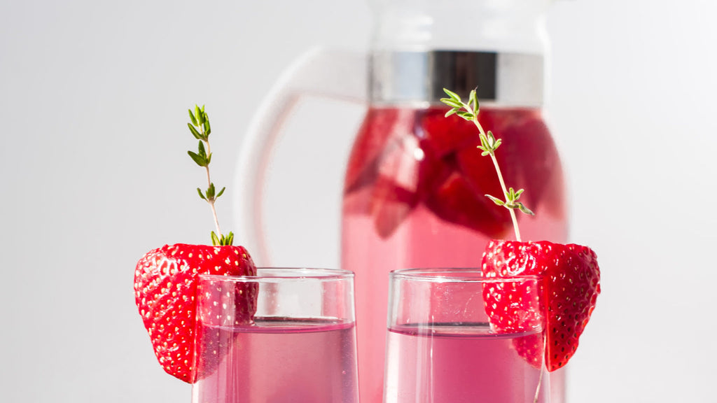 Blueberry Acai Keto Wine Spritzer