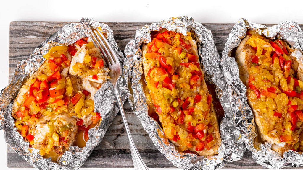 Cajun Fish Foil Packets {Keto-Friendly}