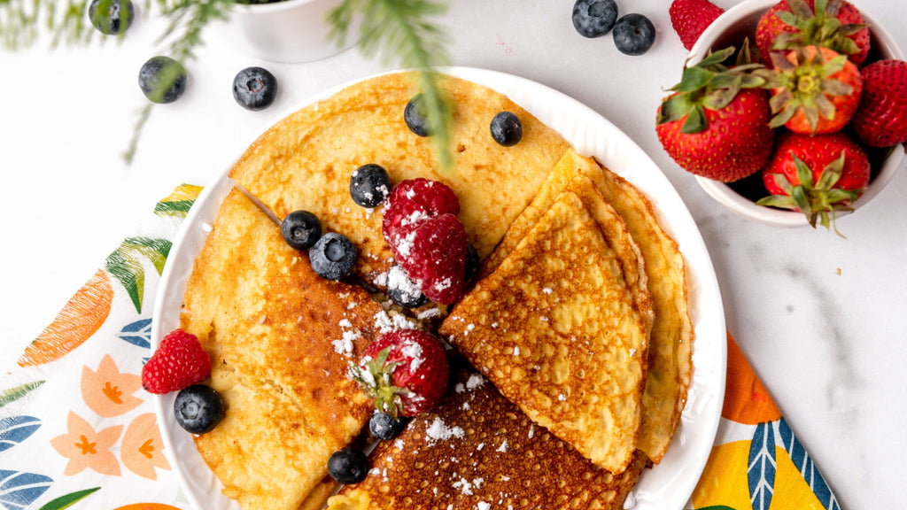 Cream Cheese Keto Crepes