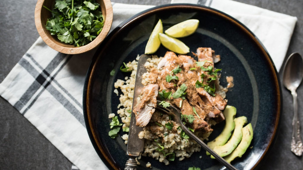 Jerk Chicken with Creamy Jamaican Sauce {Keto-Friendly and Low-Carb}