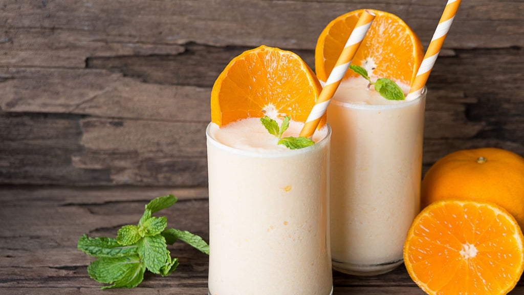 Orange Creamsicle Shake {Keto-Friendly, No Added Sugar}