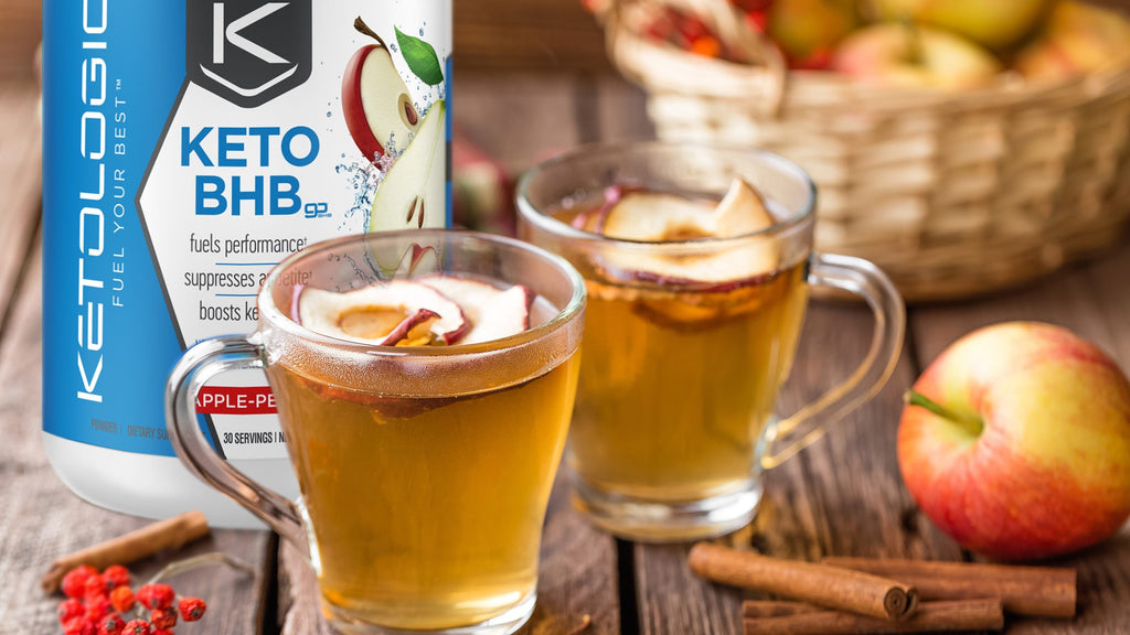 KetoLogic® Apple-Pear BHB Hot Toddy {Keto-Friendly and No Added Sugar}