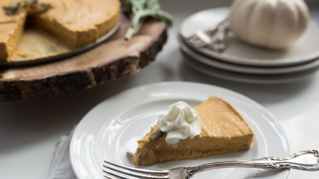 No-Bake Keto Pumpkin Cheesecake
