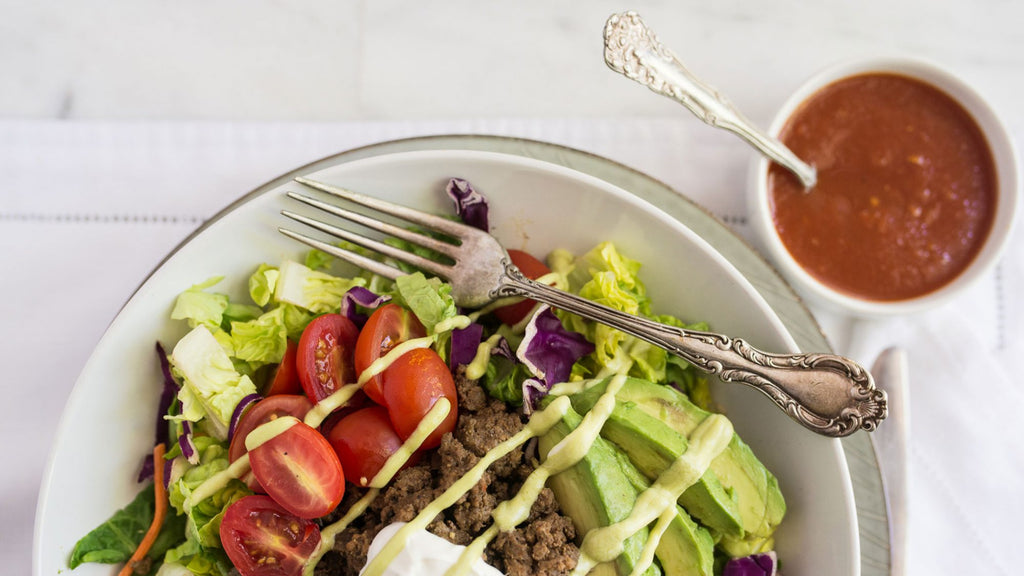 Taco Salad {Low-Carb and Gluten-Free}