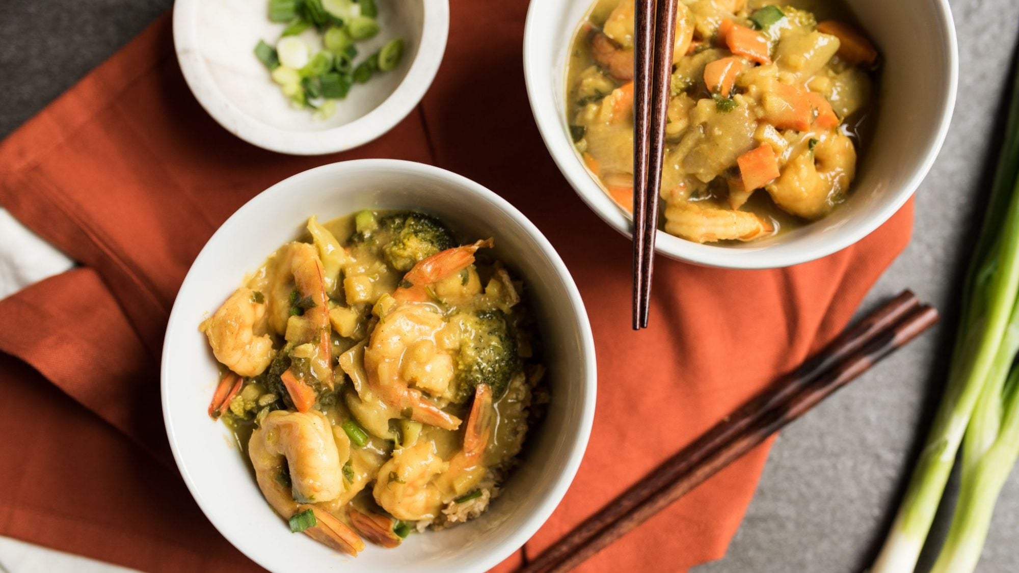 Thai Curry with Shrimp {Keto-Friendly and Low-Carb}