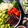 Steak and Avocado Keto Salad