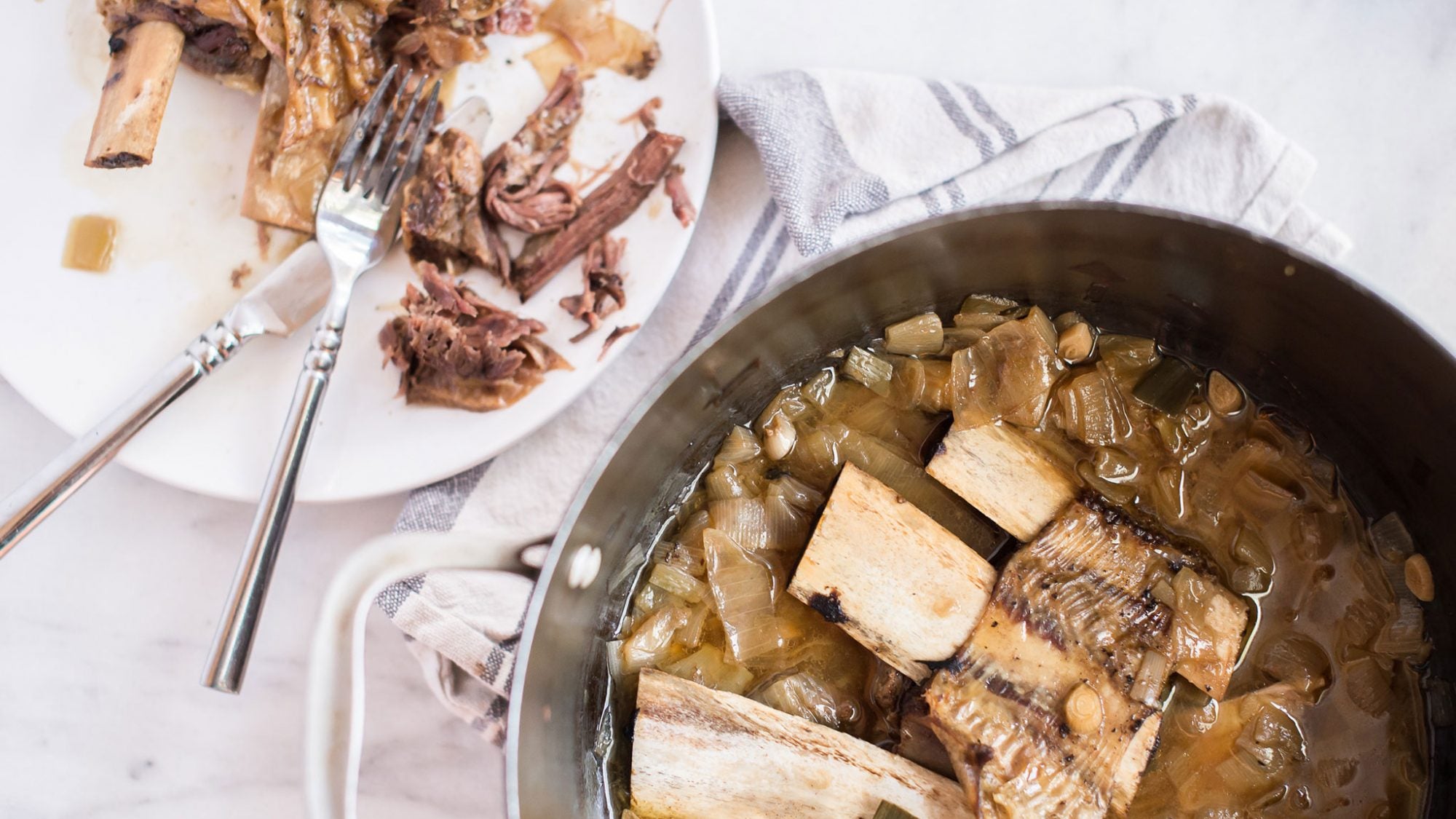 Braised Short Ribs with Cream of Onion Soup {Keto and Low-Carb}