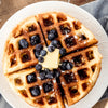 Fluffy Keto Waffles (Low-Carb and Grain-Free)