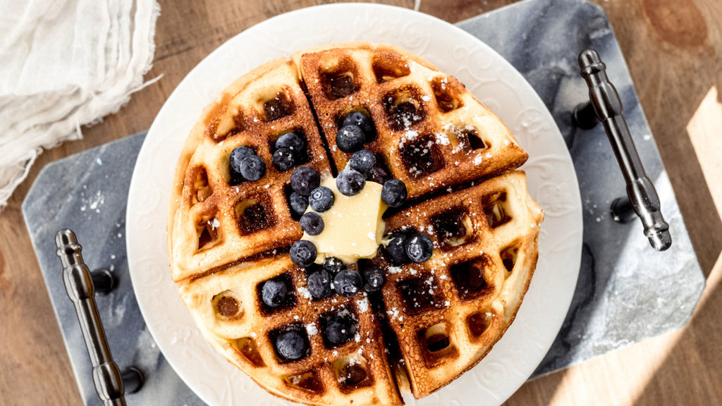 Fluffy Keto Waffles (Low-Carb and Grain-Free)