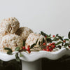 Festive Eggnog Energy Balls (Keto Bars)