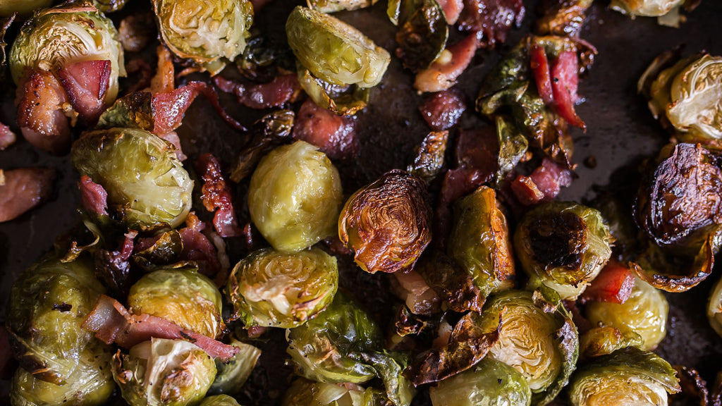 Roasted Brussels Sprouts {Keto-Friendly and Gluten-Free}