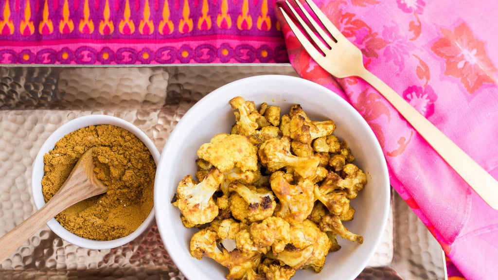 Curried Cauliflower {Keto-Friendly and Low-Carb}