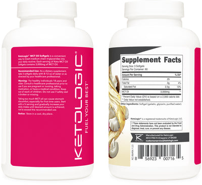 MCT Oil 180 Softgels