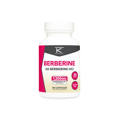 Berberine HCL 1200mg 60 caps