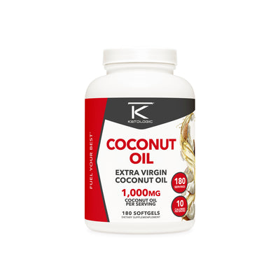 Coconut Oil - Extra Virgin 180 Softgels