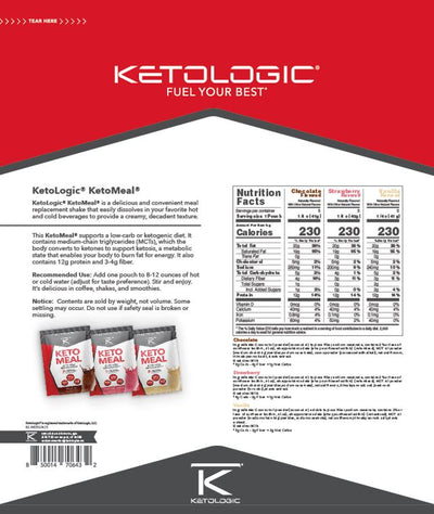 KetoMeal Variety Pak (15 servings)