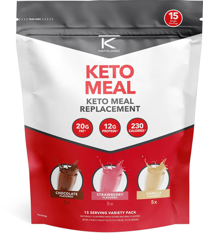 KetoMeal Variety Pak (15 servings)